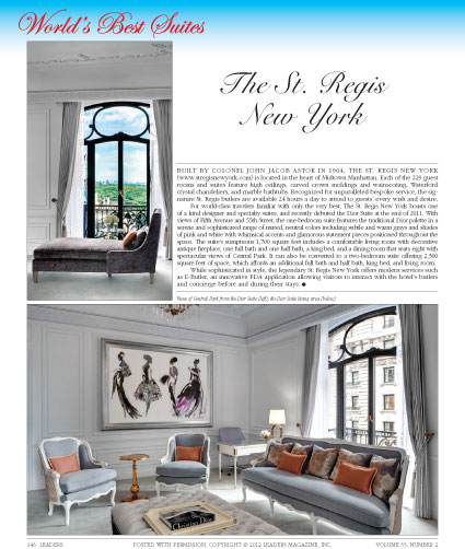 The St. Regis New York